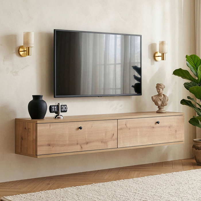 Nordure Ligne 140 - Sapphire Oak Soporte para TV Nordure Ligne 140 - Sapphire Oak Soporte para TV